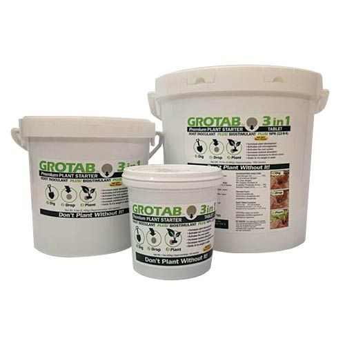 GROTAB 12-8-4 Plant Starter Tab - 100 tablets per pail - Fertilizers